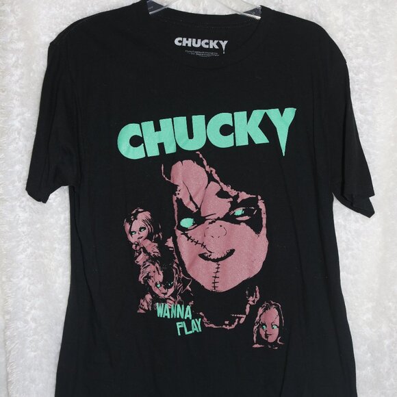 Chucky Large Tee shirt Large mens/teens - Picture 1 of 5